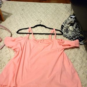 Cold shoulder top